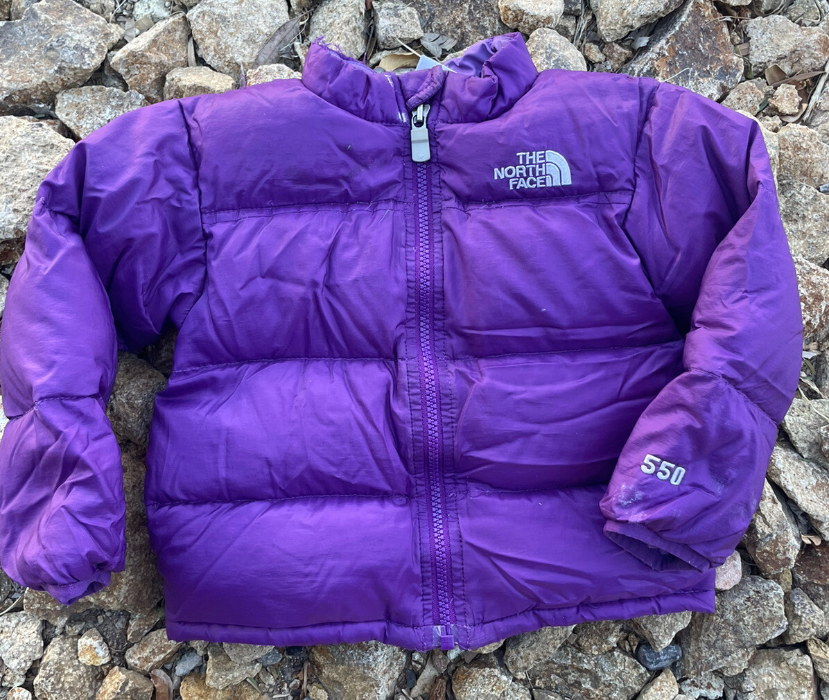 Baby Infant Down Puffer Jacket Purple 