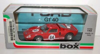 BOX MODEL 1/43 8455 - FORD GT40 MALLORY PARK 1968 #64