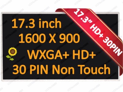 NEW 17.3 HD+ GLOSSY LAPTOP LCD DISPLAY SCREEN PANEL FOR DELL DP/N 3V6TR 03V6TR