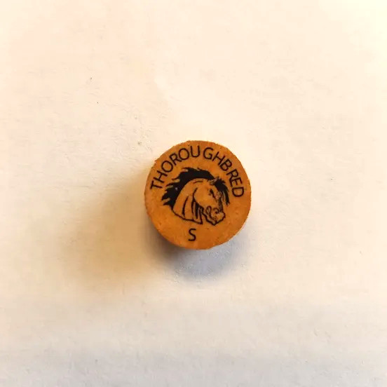 THOROUGHBRED MEDIUM HARD PIGSKIN LEATHER TIPS LISTING IS 2 TIPS NOT 1 SHIPS FREE