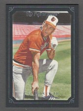 CAL RIPKEN JR 2007 UD Masterpieces BLACK LINEN Framed Parallel Card #53 #37/99