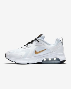 air max 200 metallic gold