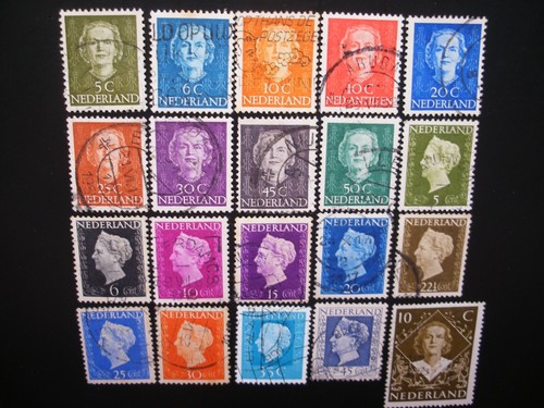 Netherlands 1872/1969- Collection of 82 all Different Stamps Used - Picture 7 of 14
