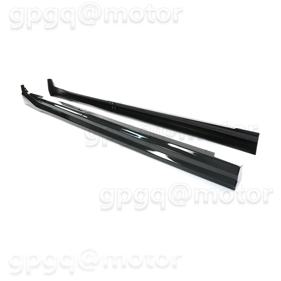 Extensión de faldón lateral negro brillante Yofer V1 para Toyota Camry LE SE XSE XLE 18-2025 Foto 3 de 4