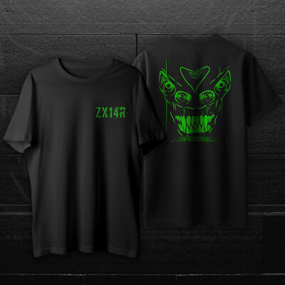 Kawasaki ZX14R ZZR1400 - Motorcycle T-Shirt for Sportbike Riders