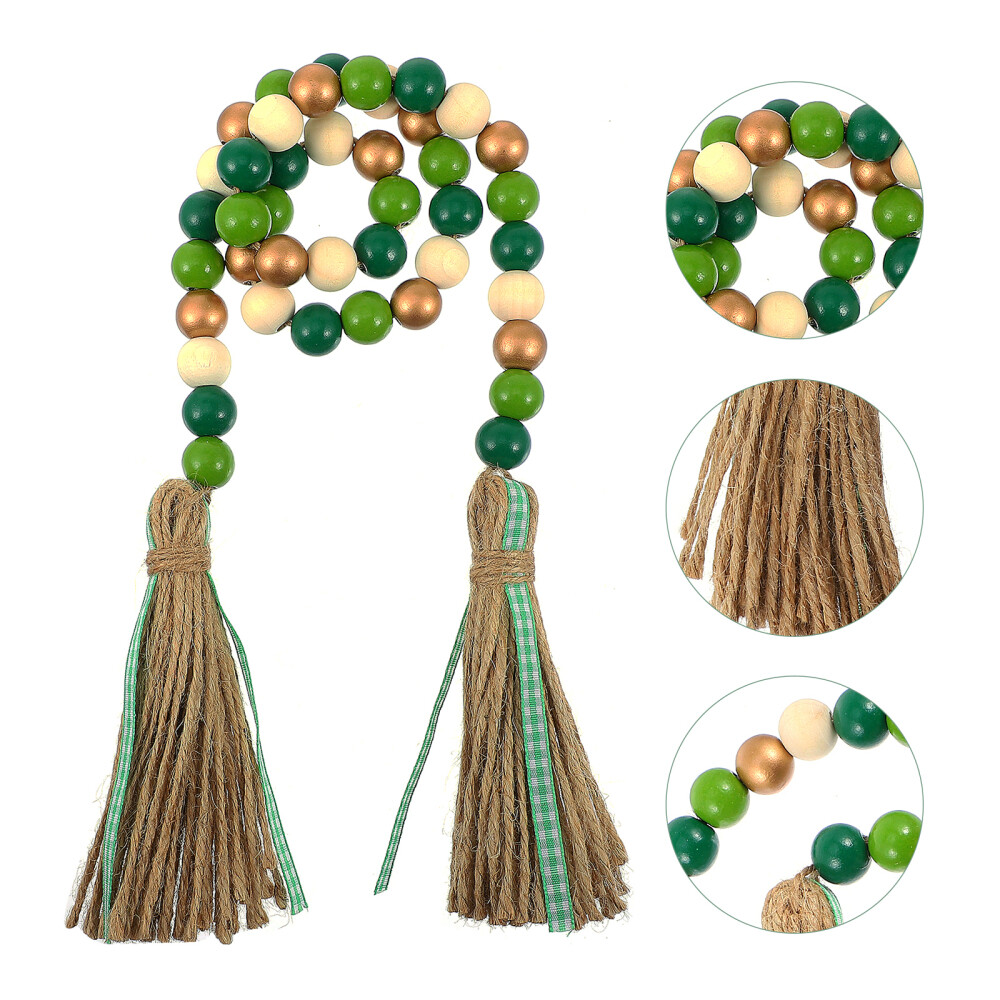 Wooden Beads Garland St. Patrick Day Beaded Trays Home Decor eBay