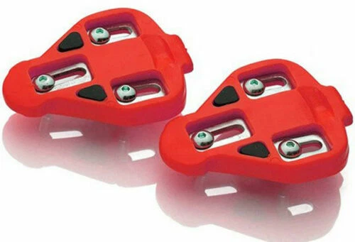 Pedales rojos para bicicletas