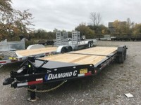 2022 Diamond C 22' Heavy Duty Tilt Equipment Trailer