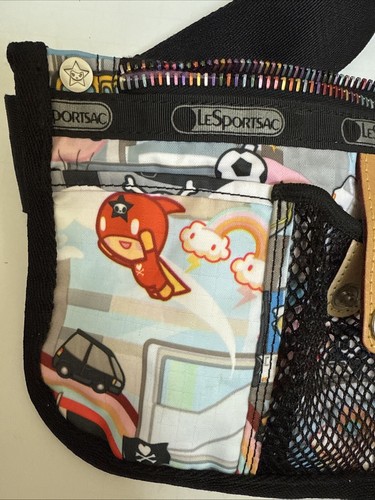 Borsa a tracolla Tokidoki X LeSportsac Y2K Cactus Friends marsupio in vita nuova senza etichette - Foto 4 di 22