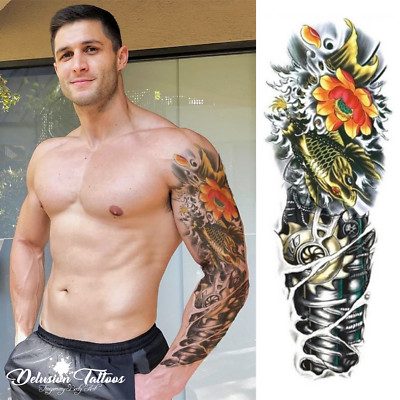 Il Significato Del Tatuaggio Di Koi E Fiore Di Loto - Foto 2