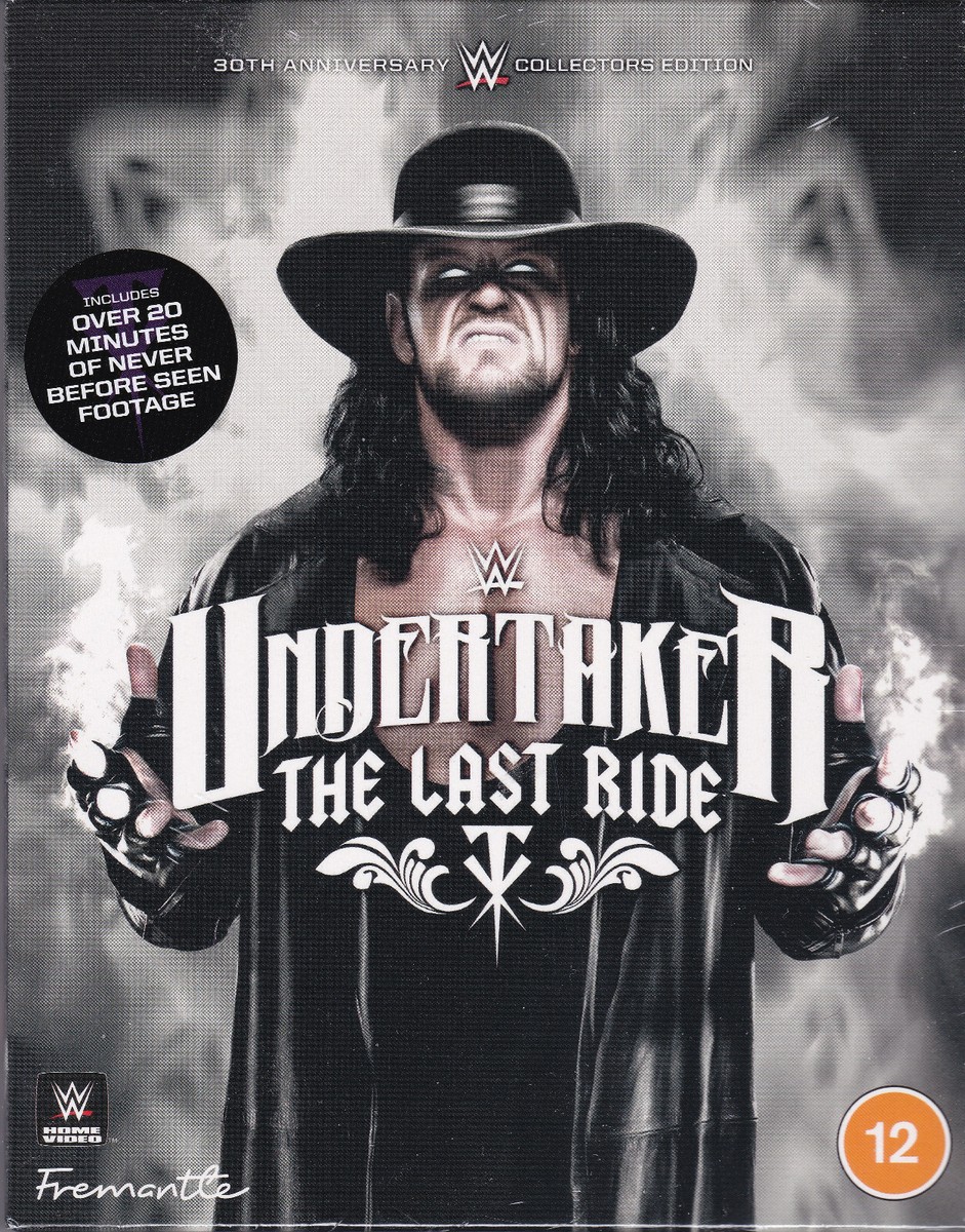 Undertaker The Last Ride Blu-ray Collector's Edition Only Undertaker The Last Ride Blu-ray Collector's Edition Only