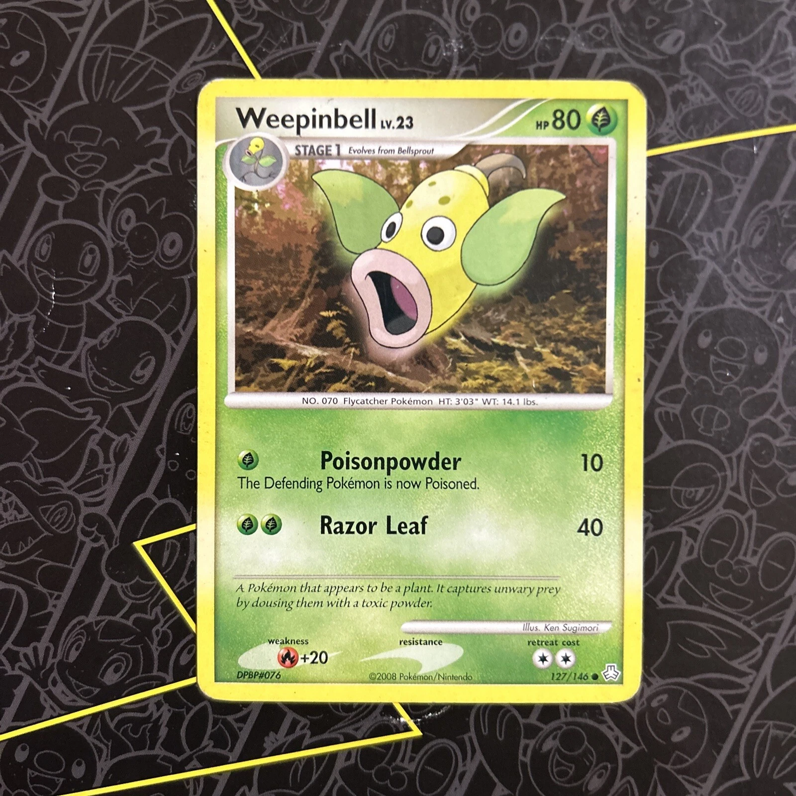 Weepinbell 127/146 - Legends Awakened - Common - Pokemon Card TCG D1