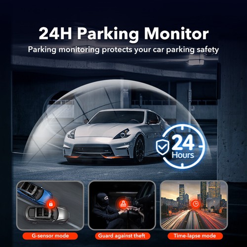 REDTIGER 4K Dash Cam Front and Rear Car DVR Dash Camera WiFi Video Recorder - Picture 4 of 8
