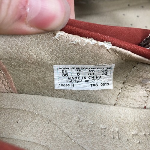 Keen Shoes Womens 6 Presidio Casual Comfort Mary Jane Flats Brown Red Leather - Picture 15 of 17