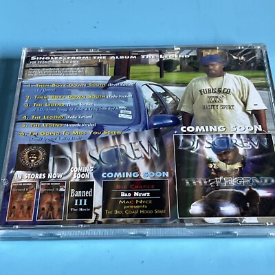 G-RAP / DJ Screw ‎– The Legend / Promo盤