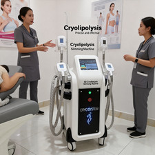Máquina adelgazante 4D Cryo, máquina modeladora corporal de construcción muscular y eliminación de grasa Reino Unido