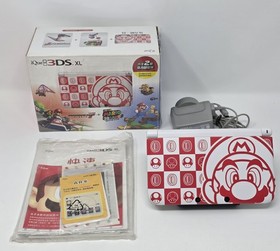 🇺🇸Nintendo Rare iQue 3DS XL Mario White Limited Edition Official Boxed Console