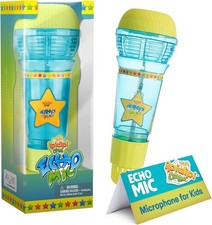 Magic Echo Effect Toy Microphone with Multicolored Flashing Light  Fun Rattle