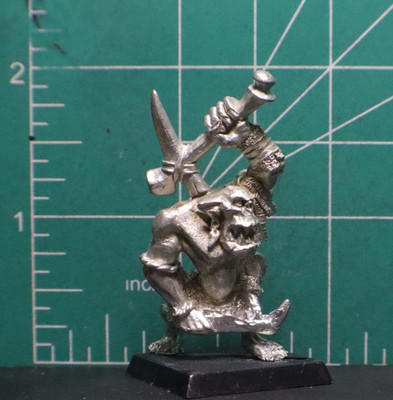 WARHAMMER FANTASY OLD WORLD  - SAVAGE ORC #2-  metal mini