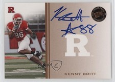 2009 Press Pass Signings Kenny Britt #PPS-KB Auto 3hd