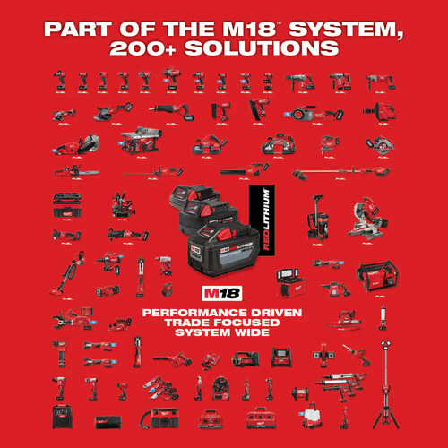 Milwaukee 2674-22C M18 18V Short Throw Press Tool Kit w/ PEX Crimp Jaws - Picture 11 of 11