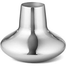 Jarrón Georg Jensen Henning Koppel de acero inoxidable - grande