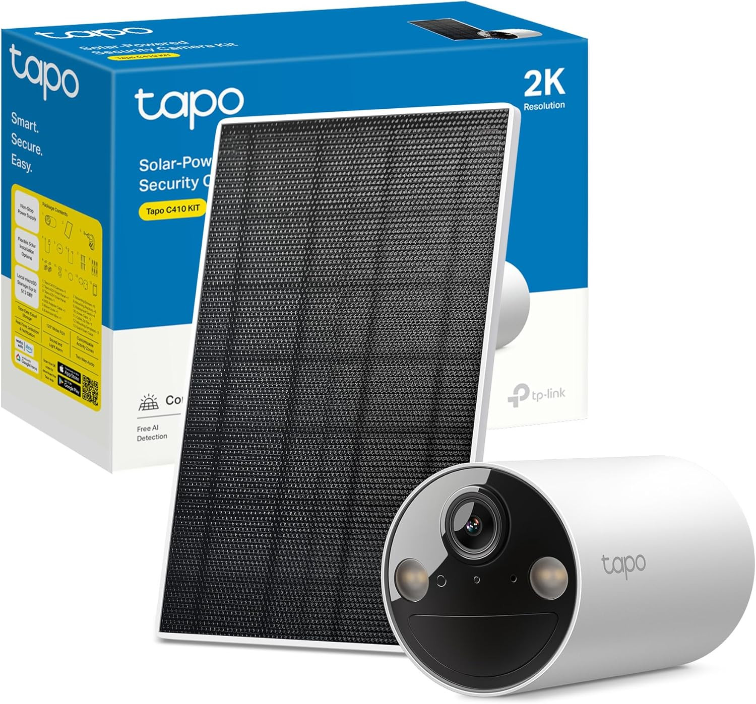 Tapo C410 KIT Telecamera Esterno Solare 2K: Recensione e Specifiche