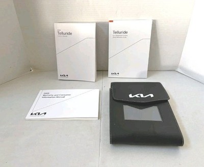 2025 KIA TELLURIDE OWNERS MANUAL OPERATORS USER GUIDE BOOK WITH CASE OEM 