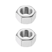 M16X1Mm Sechskantmuttern, 2 StüCk 304 Edelstahl Metrische Feingewinde-Sechskantm