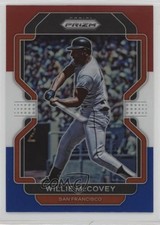 2022 Panini Prizm Tier II Red White & Blue Prizm Willie McCovey #132 HOF 0ps8