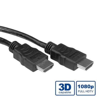 VALUE 11.99.5740 HDMI High Speed Kabel mit Ethernet Übertragung von 3D-Filmen