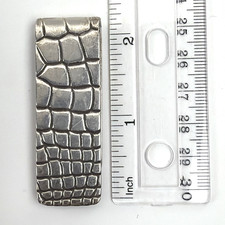 Tiffany  Co Makers Sterling Rare Alligator Money Clip Circa 1984