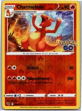 Charmeleon Uncommon Pokemon GO 009/078 LP Reverse Holo