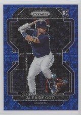 2022 Panini Prizm Tier II Blue Donut Circle Prizm 184/199 Alex De Goti #183 2o7