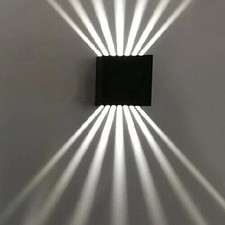 6W LED Outdoor/Indoor Wall Sconce Up/Down Lamp Waterproof Light Fixture Garage