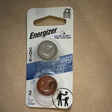 Energizer 2016 Lithium Coin Cell/Button Batteries 2 Pack 3V Exp 03/2037