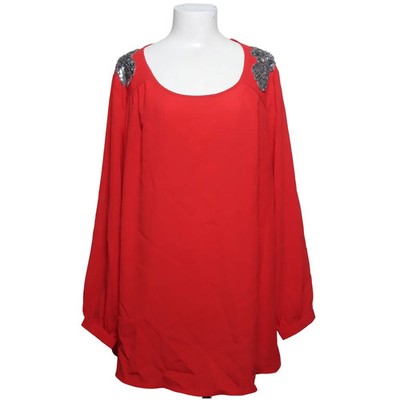 Zizzi, Bluse, Größe: XL, Rot, Polyester, Einfarbig, Damen #8gH
