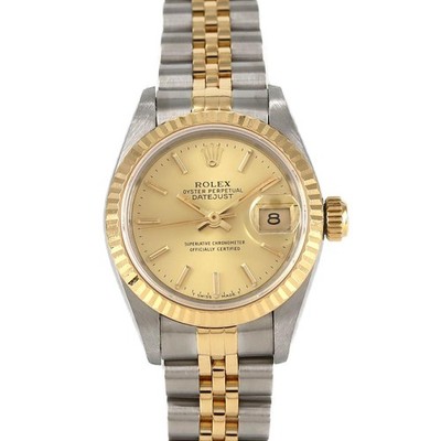 Authentic Rolex Datejust 69173 SSxYG Mechanical Automatic N Series #270-004-...