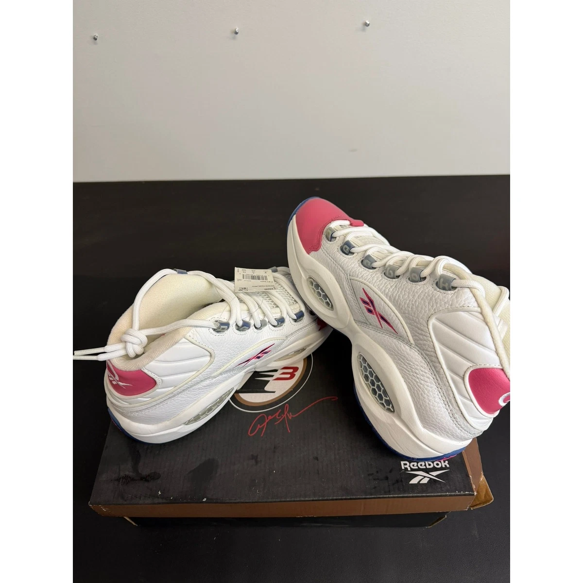 Las mejores ofertas en Reebok Eric Emanuel x Question Mid Pink Toe