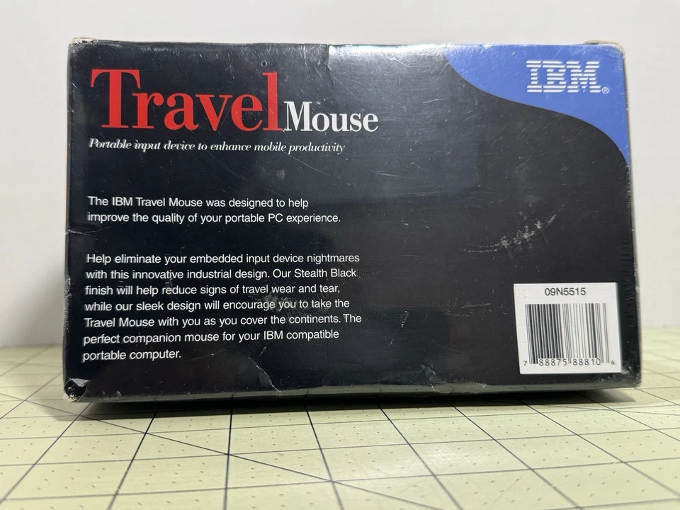 IBM 2 Button Travel Mouse 09N5515 Vintage ( 1999) - NOS - Image 4 of 4