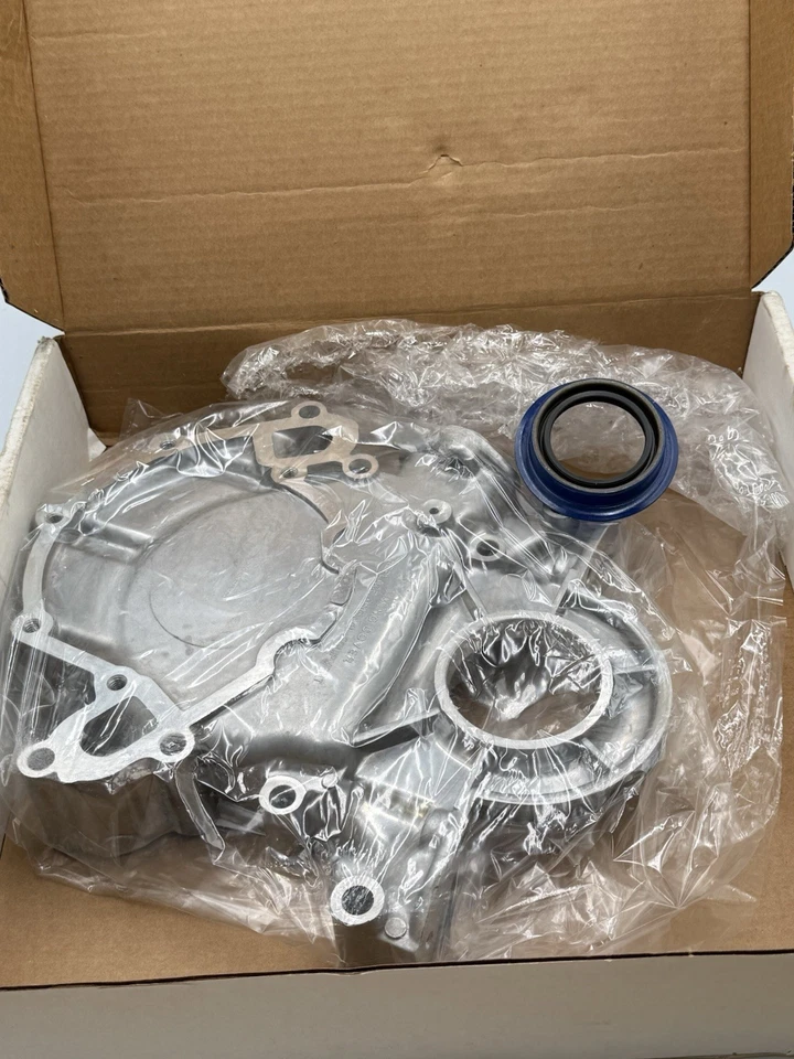 Cubierta de distribución del motor Edelbrock para Ford F-150 1985 Foto 2 de 4