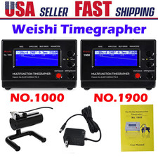 WeiShi No.1000 No.1900 Timegrapher Watch Testing Tool Watch Tester for Repairers