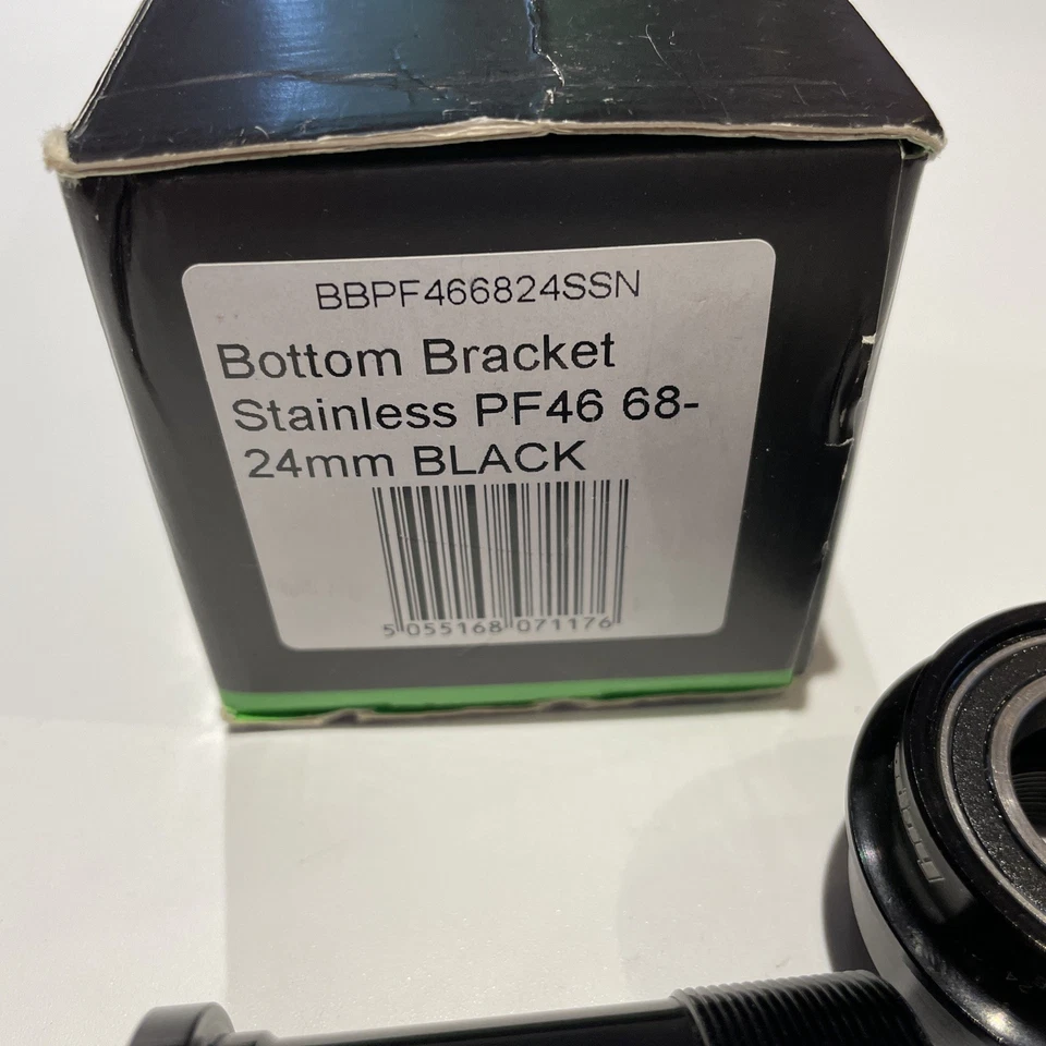 HOPE PRESS FIT 46 PEDALIER 68MM 24MM EJE NEGRO Foto 3 de 4