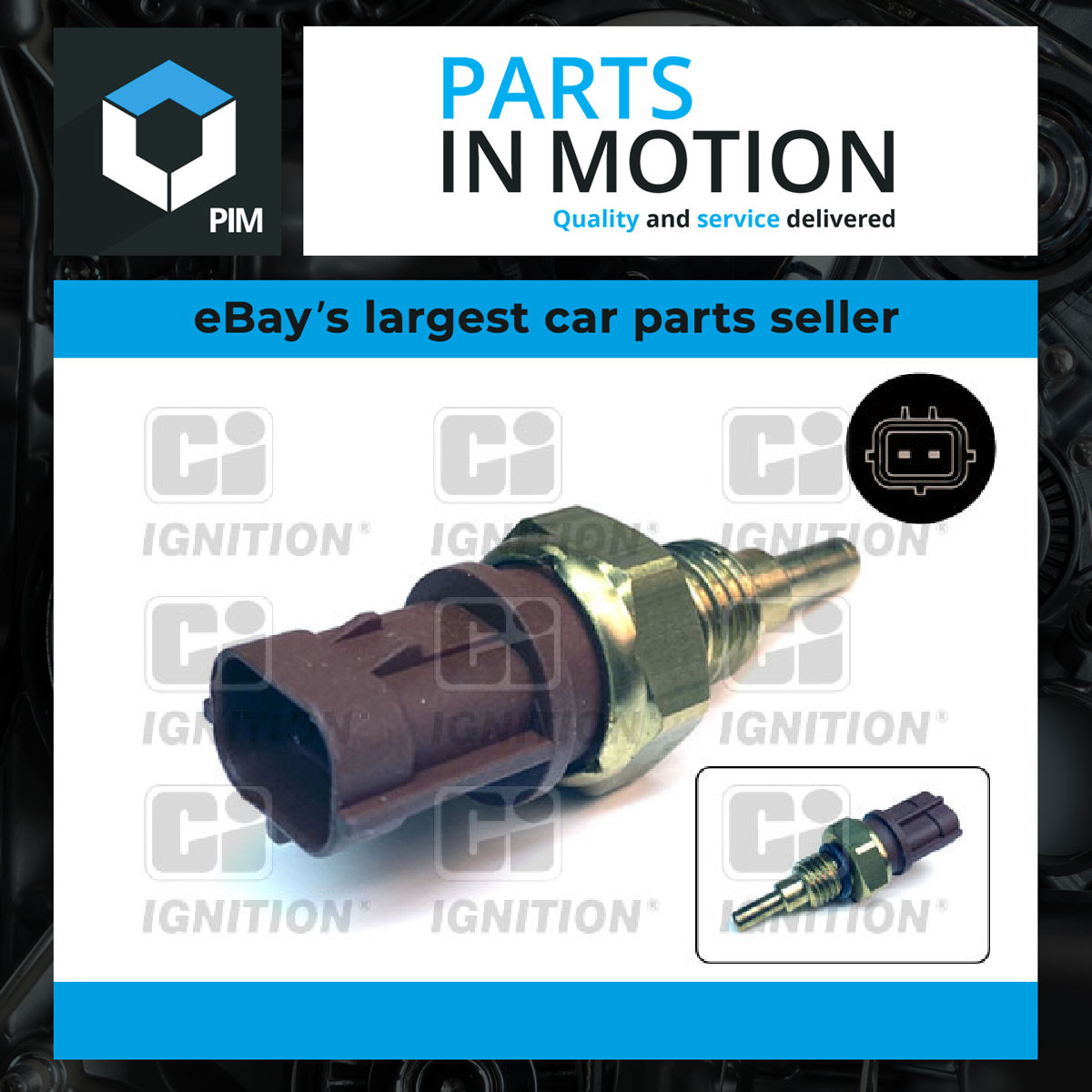 Coolant Temperature Sensor XEMS267 CI Sender Transmitter 71742065 226304A00A New