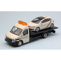 VW Polo GTI Mark 5 2010+ Flatbed Transporter 1:43 Burago Auto Stradali -D- Neues