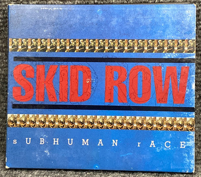 Skid Row Subhuman Race CD 1995 Atlantic Digipak 82730-2 Sebastian Bach Bob Rock