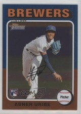 2024 Topps Heritage High Number Rookies Chrome /699 Abner Uribe #160 13kb