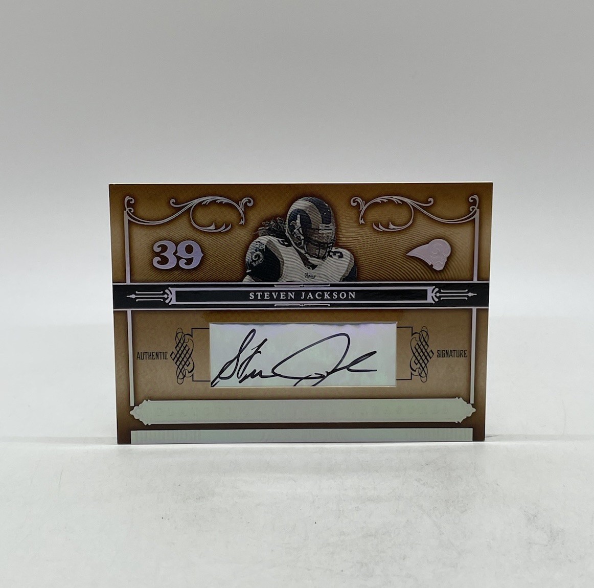 2006 Playoff National Treasures Silver Signatures #31 Steven Jackson /99 Auto