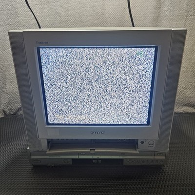Sony KV-13FS100 Trinitron 13'' CRT Flat Screen TV Retro Gaming Tested Working