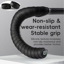 ROCKBROS Bike Handlebar Tape Soft EVA Bicycle Bar Tape Grip Handle Wraps 2 Rolls
